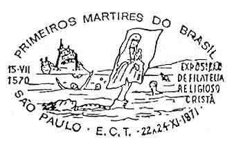  The Martyrs of Brazil on Portgal cancel