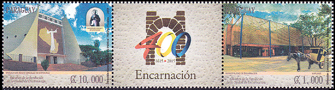 400th anniversary of the founding of the city of Encarnacion by St Roque