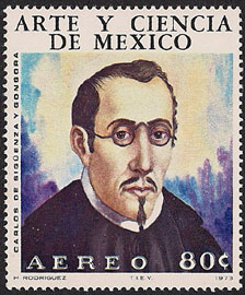 Fr. Carlos de Sigüenza y Góngora, SJ on Mexico Scott C418