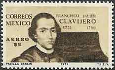 Father Francisco Javier Clavijero, SJ on Mexico Scott C386