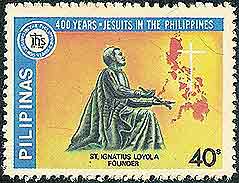 Saint Ignatius Loyola on Philippines Scott  1533 